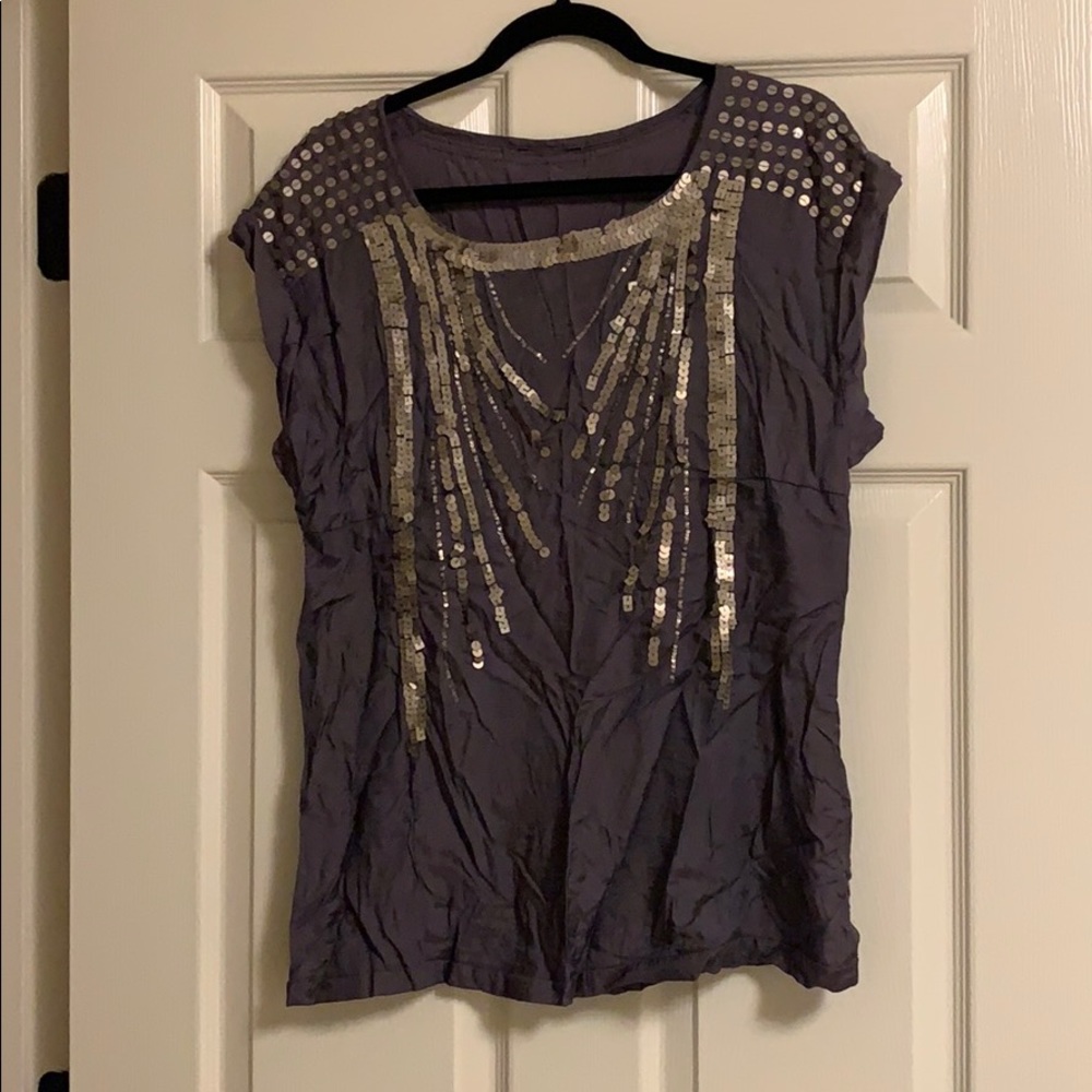 Matte Sequined Tunic